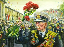 Выставка «Рисуют внуки ветеранов»